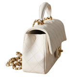 Chanel Mini Rectangle Top Handle White - s31