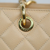 Chanel GST Beige Caviar GHW - s19
