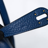 HOLD | Hermes Lindy 26 Clemence Blue Royal GHW - D