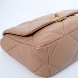 HOLD | Chanel 19 Small Caramel - (MICROCHIP)