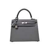 HOLD | Hermes Kelly 25 Gris Meyer PHW - W (BRANDNEW)