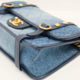 HOLD | Chanel Lucky Spring Denim Messenger Bag - (MICROCHIP)