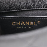 Chanel Mini Sweetheart Flap Black Caviar GHW