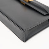 Hermes Kelly Elan Noir Chevre GHW - B