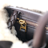 Bottega Venetta Andiamo Small Aviator Brown