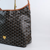 Goyard Bohemme Tan with Yellow Heart