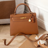 Hermes Kelly 28 Sellier Gold - D