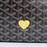 Goyard Bohemme Tan with Yellow Heart