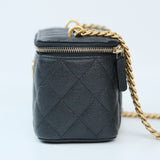 Chanel Vanity Black Sweetheart - (LIKE NEW)