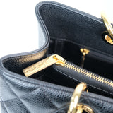 Chanel GST Black Caviar GHW - s16