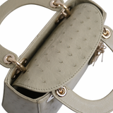 Lady Dior Mini Ostrich