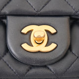 Chanel Mini Square Blue Pearl Crush GHW - s29