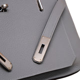 Hermes Jypsiere 28 Blue Lin PHW - X