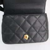 Chanel Mini Square Sweetheart Caviar Flap