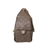 HOLD | Chanel 25 Small Etoupe GHW - (BRANDNEW)