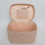 Chanel Vanity Case Salmon Beige - (UNUSED)