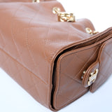 Chanel 25 Mini Caramel Brown GHW - (BRANDNEW)