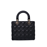 HOLD | Lady Dior Medium Noir Soft Caviar GHW