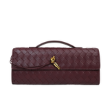 Bottega Veneta Andiamo Clutch Burgundy