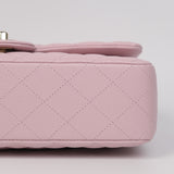 Chanel Double Flap Medium Pink GHW - s31