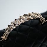 Chanel 24C Crystal Top Handle Black GHW - (MICROCHIP)