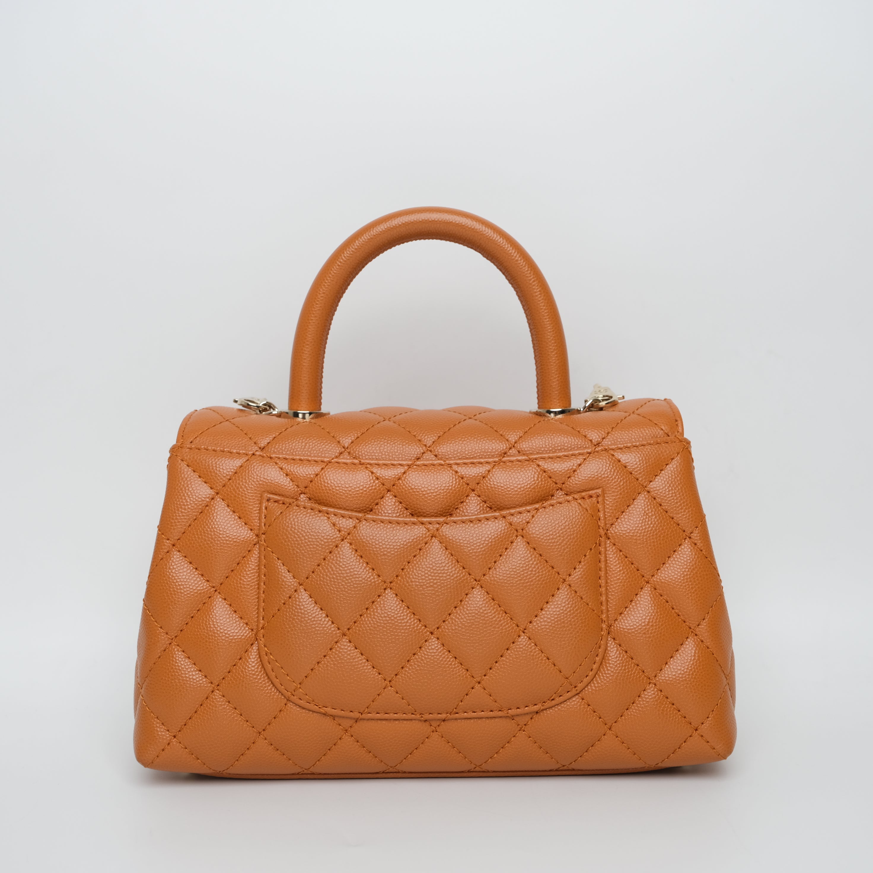 Chanel Coco Handle Caramel Small (MICROCHIP) – Luxuxywishph