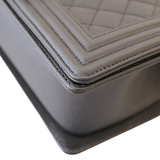 Chanel Le Boy Old Medium Black RHW - s29