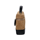 Chanel Coco Base Top Handle Long Vanity Suede