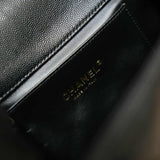 HOLD | Chanel Coco First Black Medium GHW - (MICROCHIP)