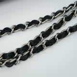 Chanel East West Flap Black Caviar SHW - s10