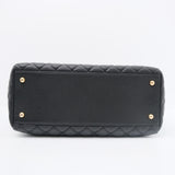 Chanel Coco Handle Tote Bag Black Caviar GHW - s26
