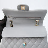 Chanel Double Flap Small Dark Gray -s29