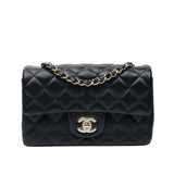 Chanel Mini Rectangle Black Lambskin GHW - (MICROCHIP)