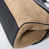 HOLD | Chanel Urban Essential Suede Dark Beige/Black Medium - (MICROCHIP)