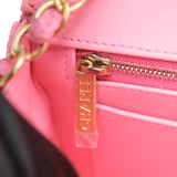 HOLD | Chanel Mini Rectangle Python Pink GHW