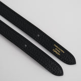Hermes Halzan 25 Black GHW - U