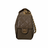 Chanel 25 Mini Taupe