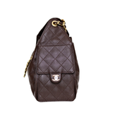 Chanel 25 Small Chocolat GHW - (BRANDNEW)