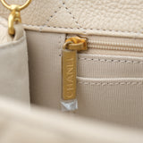 Chanel Single Flap XXL Beige GHW - (UNUSED)