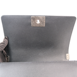 Chanel Le Boy Old Medium Black RHW - s29