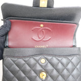 Chanel Double Flap Small Black Ghw - (MICROCHIP)