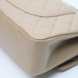 Chanel Double Flap Medium Dark Beige GHW - (MICROCHIP)