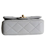 Chanel Mini Flap Gray Sweetheart - (UNUSED)