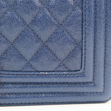 Chanel Le Boy Old Medium Blue -s27