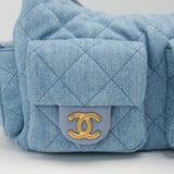 Chanel 25C Small Hobo Denim GHW - (MICROCHIP)