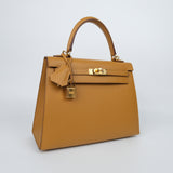 HOLD | Hermes Kelly 25 Sellier Sesame - Z