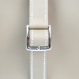 Hermes Halzan Mini Etoupe Swift PHW - W