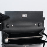 Hermes Kelly To Go Black PHW - Y