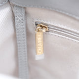 HOLD | Chanel Coco Handle Shopping Tote Grey GHW - 27