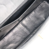 Chanel Vintage Flap Black Caviar GHW - s7